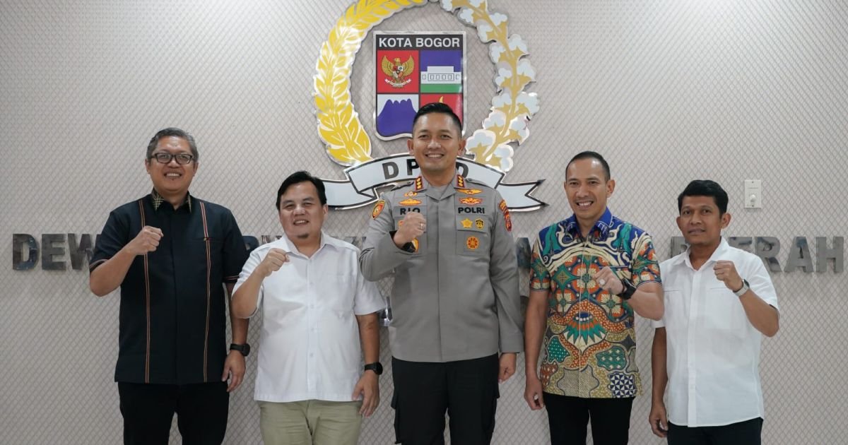 DPRD Kota Bogor Terima Kunjungan Kapolresta, Perkuat Sinergi Jaga Kamtibmas