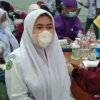 Relawan Karang Taruna Kecamatan Jonggol Peduli Covid-19 Bantu Kegiatan Vaksinasi Pfizer bagi Siswa