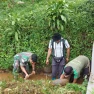 Kolaborasi TNI / Polri Bersama Warga Ciptakan Lingkungan Bersih dan Nyaman
