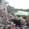Puluhan Rumah di Blok Karang Pandan Desa Juntinyuat Kecamatan Juntinyuat Kabupaten Indramayu Dihempas Angin Puting Beliung