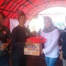 Forum Komunikasi Organ Relawan (TKRPP) Ganjar Mahmud Purwakarta Serahkan Donasi Bagi Warga Terdampak Tanah Longsor