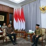 Menteri ATR/Silaturahmi ke Kediaman Wapres RI Dapat Nasihat Soal Pertanahan dan Tata Ruang
