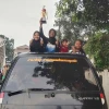 SDN Sukaati Cariu Sabet Juara Tiga Voly Ball Putri O2SN Tingkat Kecamatan Cariu 