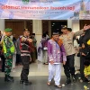 Bentuk Pelayanan, Polres Purwakarta Lakukan Pengamanan Dan Pengawalan Keberangkatan Jemaah Haji