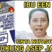 Cinta Nupasti, Ibu Een: Saya Sebagai Warga Masyarakat Dukung Asep Japar Jadi Bupati Sukabumi di Pilkada 2024