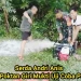 Serda Andri Anis Bersama Pokta Giri Mukti Uji Coba Pompa Air untuk Dorong Program Hanpangan