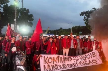 Desak Budi Ari Setiadi Mundur, IMM Jakarta Pusat Gelar Aksi Unjuk Rasa di Depan Gedung Kominfo RI
