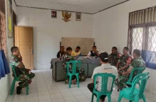 Kapten Arm Witonon Giat Koordinasi Tentang Ketahanan Pangan di BPP Kecamatan Cibitung