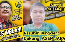 Suryadi Sukaraja Pasukan Bungkreng: Dukung Asep Japar Jadi Bupati Sukabumi 2024-2029