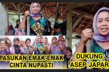 Pasukan Cinta Nupasti: Dukung Asep Japar, Ruhay Hurung Dina Jiwa Kami
