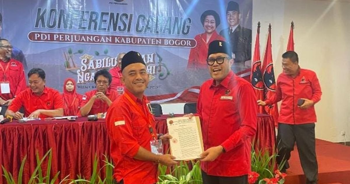 Doni Maradona Hutabarat; Saah! Nahkodai DPC PDI Perjuangan Kabupaten Bogor Masa Bakti 2025-2030