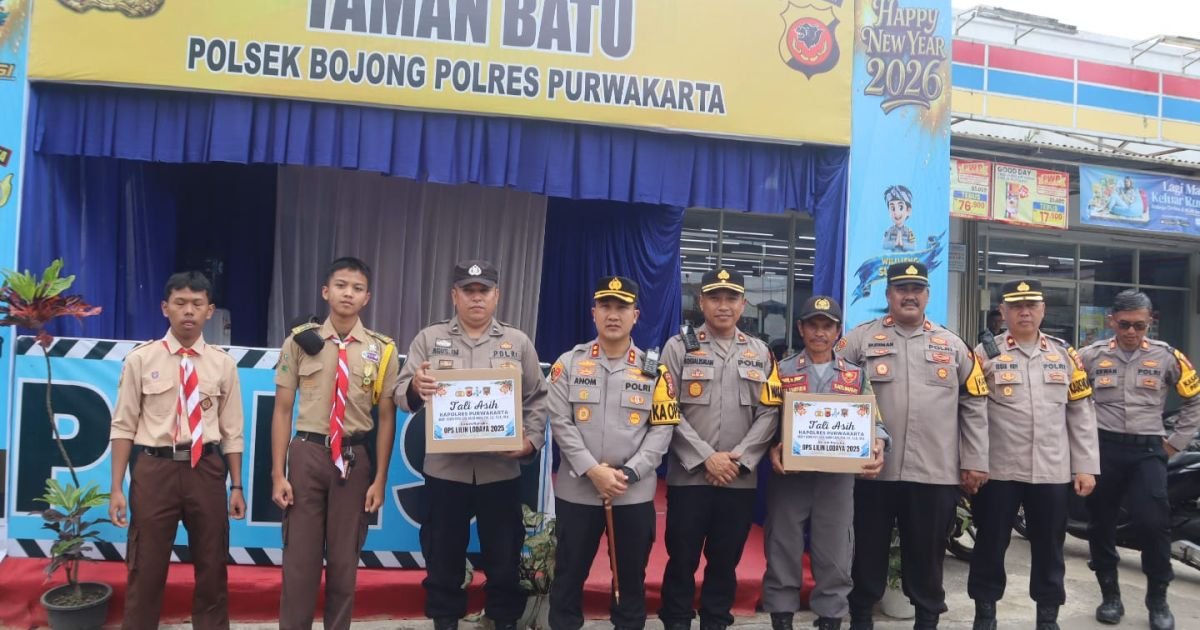 Kapolres Purwakarta Pastikan Keamanan Wisata Taman Batu Kondusif Jelang Tahun Baru