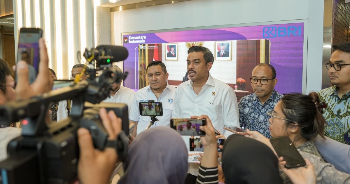 Menteri Maman Abdurrahman saat konpers Klinik UMKM di Jakarta, Senin, (29/12/2025).Poto Alek.