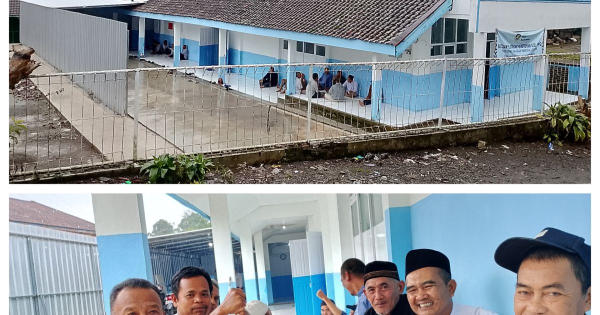 Pegawai SPPG, Warga, Tokoh adat, Tokoh Masyarakat, Syukuran (Berdoa) Untuk Kelancaran dan Keselamatan, di Dapur MBG Cibiana Selasa 3/2/2026.