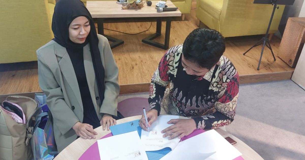 PERPUSTAKAAN UNPAK DAN SMAN 1 LEUWILIANG RESMI JALIN KERJA SAMA PENGUATAN LITERASI