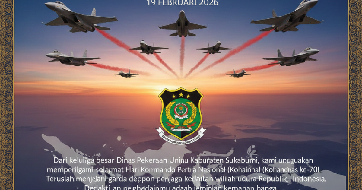 Hari Kohanudnas 2026: Dinas PU Kabupaten Sukabumi Padukan Semangat Pertahanan dengan "Sukabumi Mubarokah"