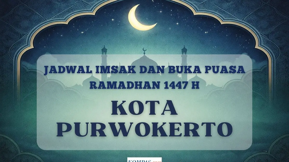 Catat! Jadwal Imsak dan Buka Puasa Purwokerto 5 Ramadhan 1447 H
