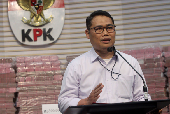 Deputi Penindakan dan Eksekusi KPK, Asep Guntur Rahayu(MI/SUSANTO)