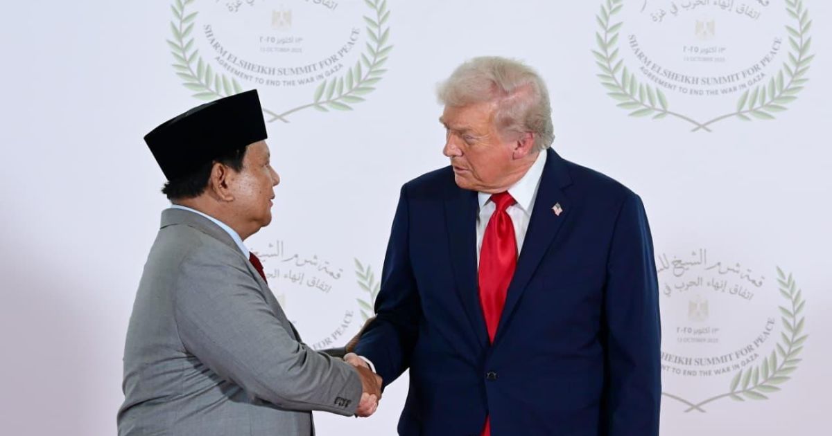 Prabowo Subianto dan Donald Trump (Setneg.go.id)