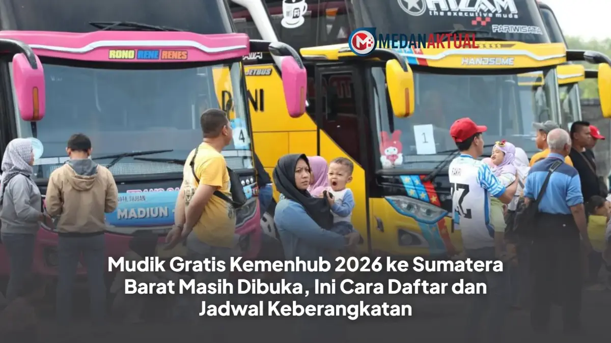 Kuota Mudik Gratis Kemenhub ke Sumbar Masih Tersedia, Daftar Segera!