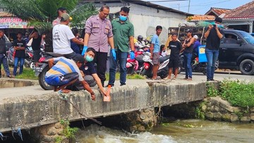 Lokasi penemuan jenazah remaja di Karawang (Foto: istimewa).