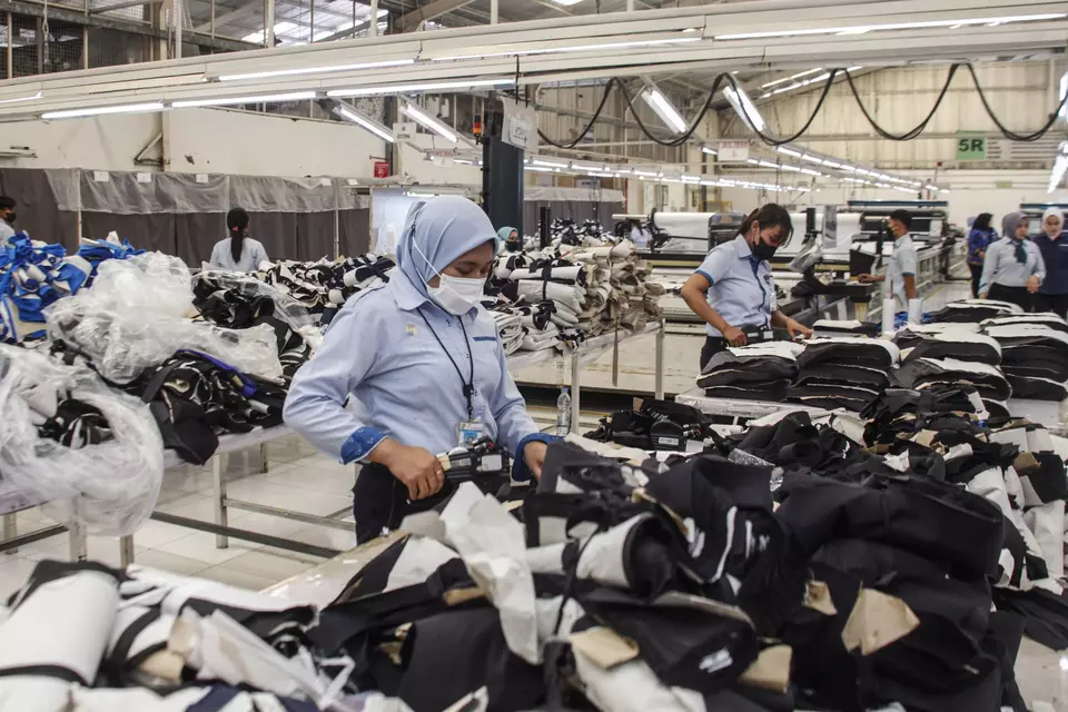 Ilustrasi industri manufaktur. (Antara/Maulana Surya)