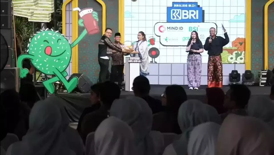 Pembukaan Festival Jejak Jajanan Nusantara di area parkir selatan barat kawasan Gelora Bung Karno (GBK), Senayan, Jakarta Pusat, Jumat, 6 Maret 2026.  (Beritasatu.com/Reza Hery Pamungkas)