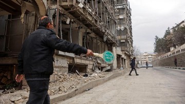 Rumah sakit di Iran rusak akibat serangan AS-Israel (Foto: Majid Asgaripour/WANA via REUTERS)