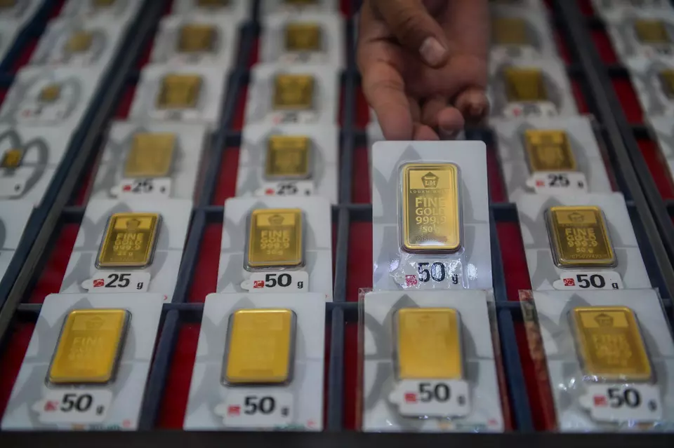 Harga emas Antam hari ini. (Antara/Antara)
