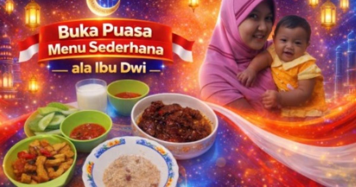 Ibu Dwi: Yang Penting Kebersamaan di Ramadhan Berkah Mubarokah
