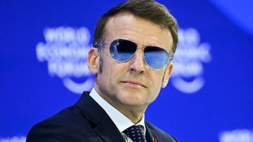 Presiden Prancis Emmanuel Macron (Foto: AFP/FABRICE COFFRINI)