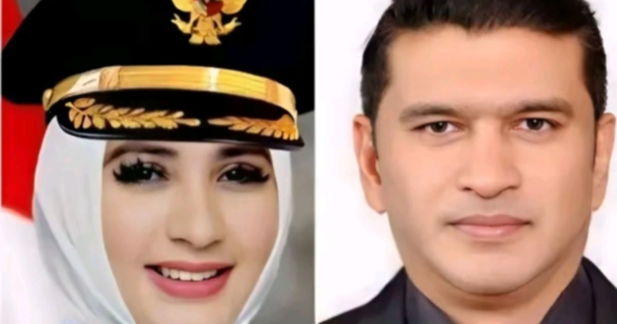 Sosok Asraf Abu, suami Fadia Arafiq yang disorot usai diduga terlibat dalam kasus korupsi sang istri. [Foto: TikTok/@Ulin_Manange]
