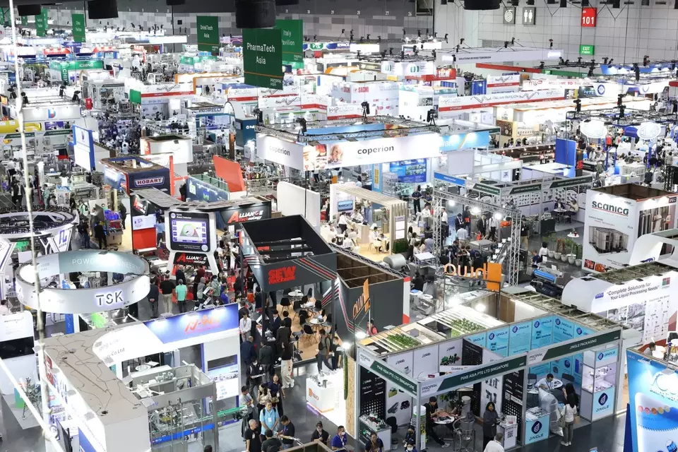 ProPak Asia 2026 menawarkan pengalaman yang jauh lebih imersif dengan luas area yang meningkat 20% menjadi 65.000 meter persegi di IMPACT Challenger Hall. (ProPak Asia/DOK)