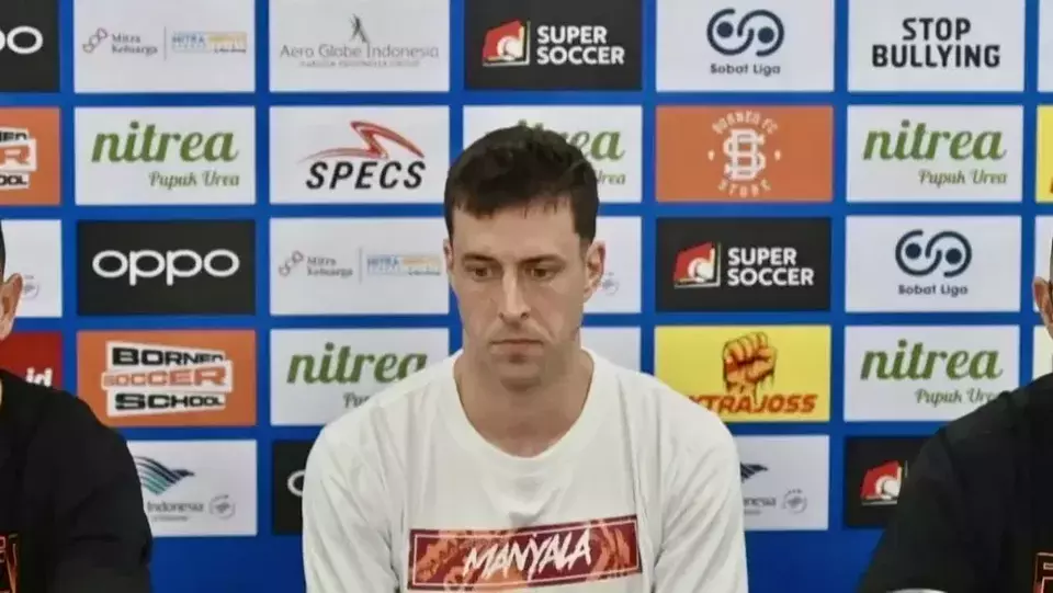 Penyerang Borneo FC Samarinda, Koldo Obieta, menilai pertandingan melawan Persebaya Surabaya pada pekan ke-25 Super League 2025/2026 akan menjadi laga yang tidak mudah bagi timnya. (Beritasatu.com/Dok. iLeague)