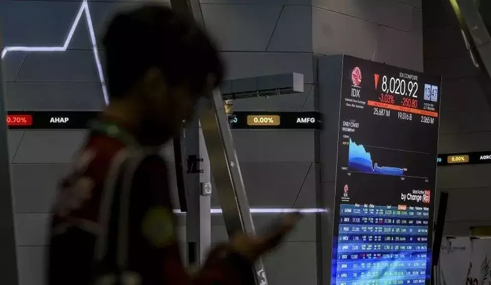 Pasar Saham Indonesia. (Antara)