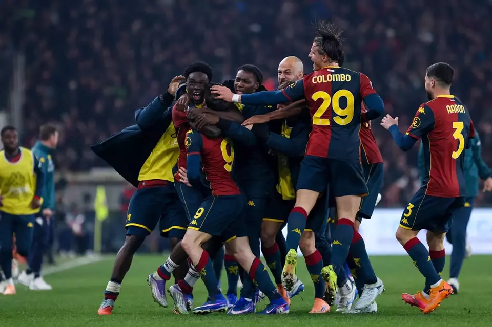 Drama Serie A: Kekalahan Mengejutkan Roma dari Genoa Geser Posisi di Papan Atas