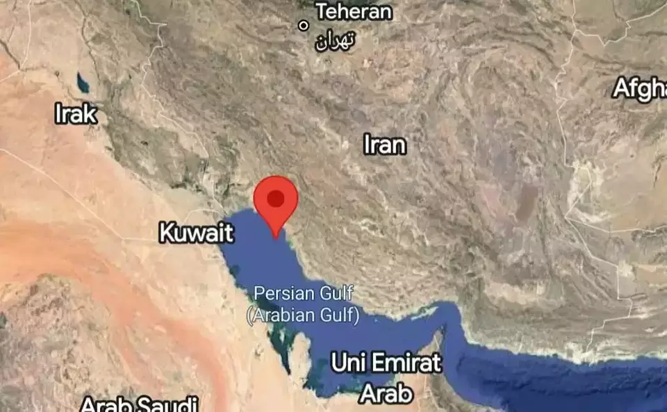 Pulau Kharg, Iran. (Google/Maps)