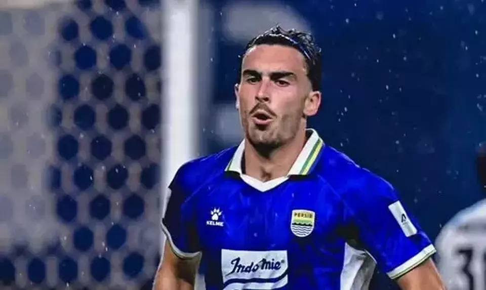 Pemain Persib Bandung Andrew Jung. (Facebook/Simamaung.com)