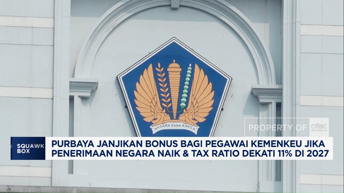 Bonus Fantastis Menanti Pegawai Kemenkeu, Asalkan Rasio Pajak Negara Capai Target Ambisius