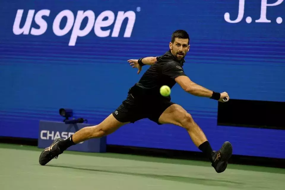 Petenis asal Serbia Novak Djokovic (AP/Adam Hunger)