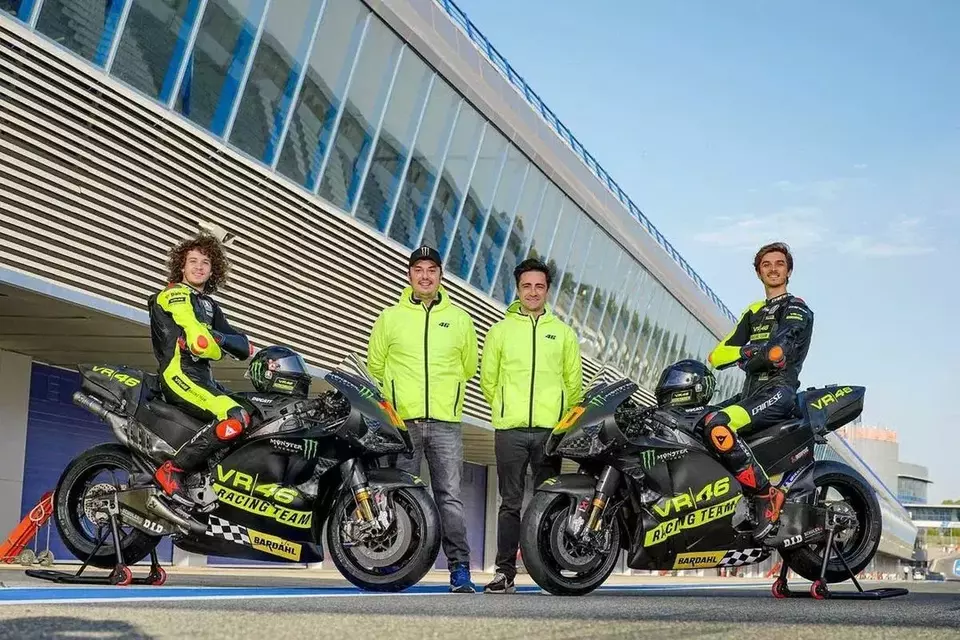 Tim Valentino Rossi VR46 siap perpanjang kontrak bersama Ducati. (Twitter Box VR46)