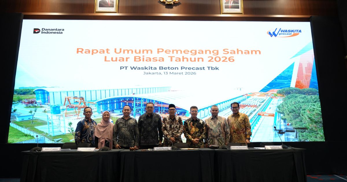 Indra Utama Jabat Komisaris Utama Waskita Beton Precast, PWI Jaya Beri Selamat