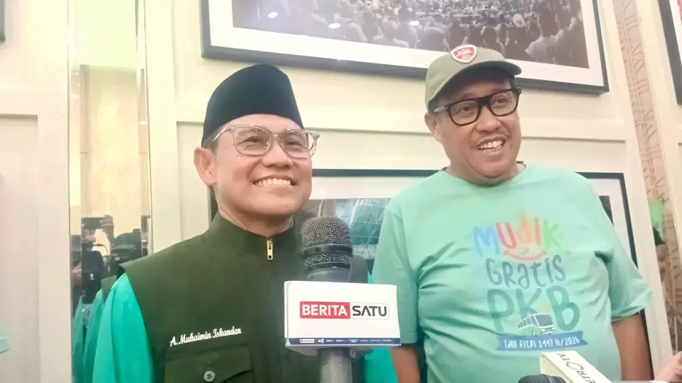 Menteri Koordinator Bidang Pemberdayaan Masyarakat (PM) Muhaimin Iskandar atau Cak Imin. (Beritasatu.com/Hendro Situmorang)