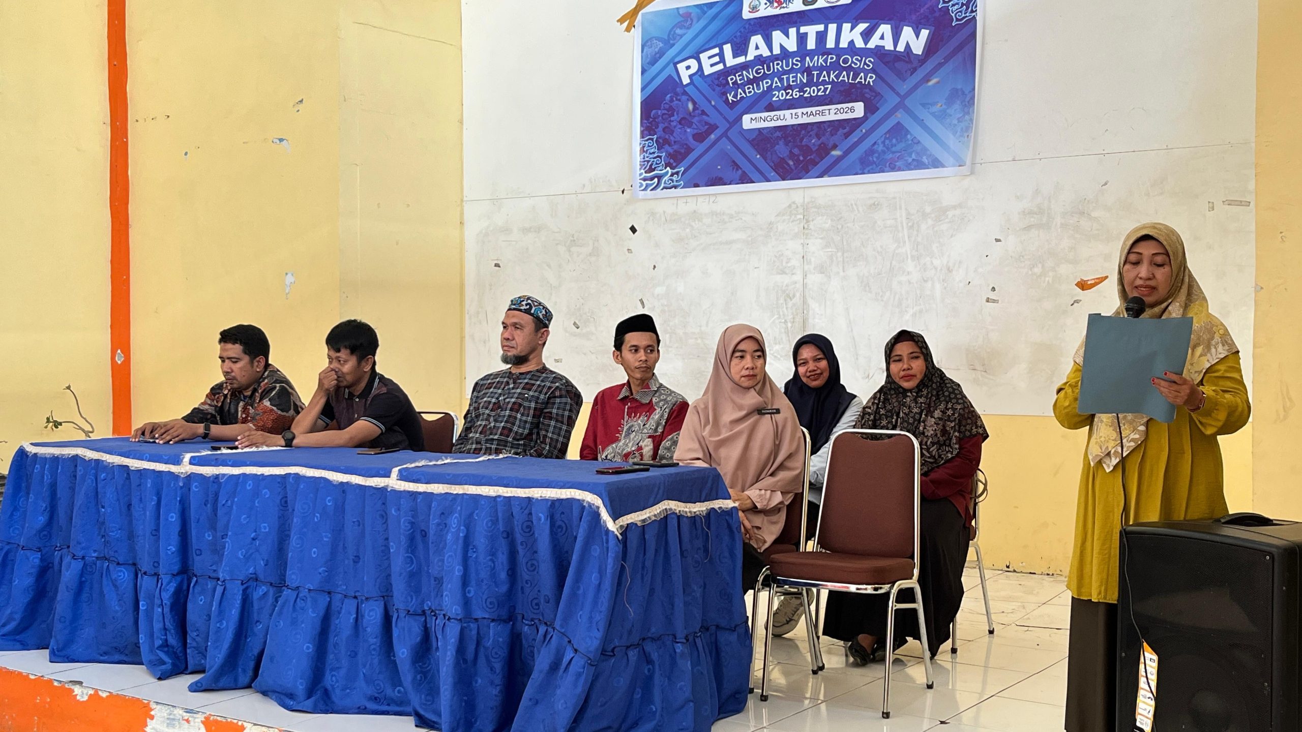 Kepemimpinan Baru OSIS Takalar Resmi Dilantik, Fokus Kolaborasi dan Inovasi Pelajar