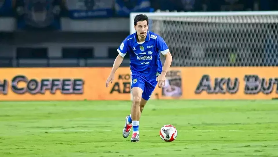 Persib dipastikan tidak diperkuat gelandang mereka, Thom Haye, saat melawat ke markas Borneo FC pada laga BRI Super League 2025/2026, Minggu 15 Maret 2026.  (Beritasatu.com/Dok. ILeague)