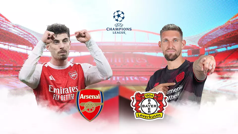 Prediksi Arsenal vs Bayer Leverkusen. (Beritasatu.com/Rio Siswono)