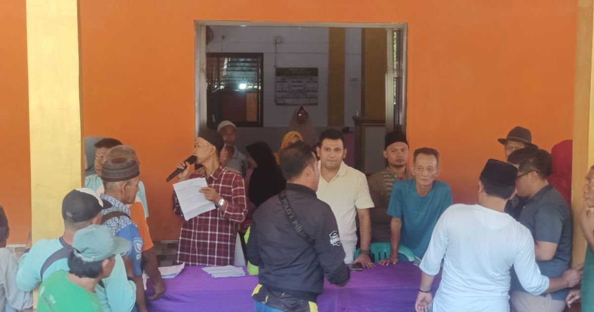 Aksi Sosial Ramadan, Hamzah Gurnita Salurkan Bantuan untuk Yatim dan Lansia di Simpenan
