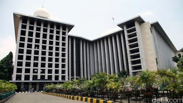 Foto: Masjid Istiqlal, Jakarta. (Agung Phambudhy/detik)