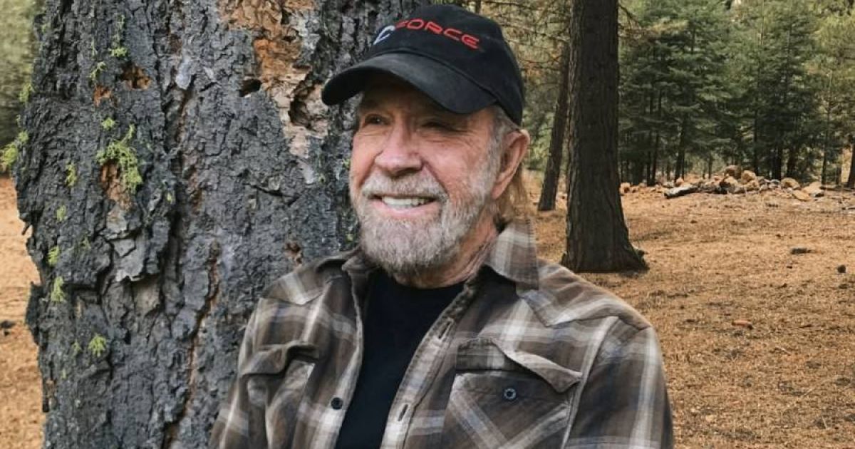 Aktor Laga Legendaris Chuck Norris. (Foto Instagram /@chucknorris via Bloomberg Technoz)