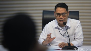Foto: Deputi Penindakan dan Eksekusi KPK Asep Guntur Rahayu (Ari Saputra/detikfoto)